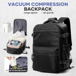 Vacuum Backpack Travel Bag for Men Large Capacity Backpack Business Laptop Backpack Women Men Expandable Backpack School Bag
