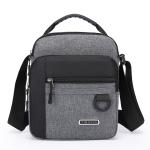 Large Capacity Men's Bag Single Shoulder Bag Waterproof And Wear-resistant Backpack Multiple Pockets For Business Business