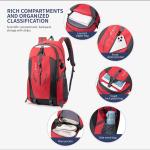 Outdoor Hiking Bag, Large Capacity, Lightweight Travel Backpack, Unisex Backpack, Cycling Bag, School Bag