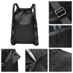 [Sports Yoga Fitness Backpack] Large Capacity Sports Drawstring Backpack-Outdoor Sports Basketball and Football Bag