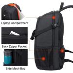 Computer camera backpack suitable for Canon, Nikon, Sony cameras, large capacity, multi-functional photography bag, double shoul