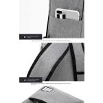 Trendy Men's Minimalist Backpack Versatile Backpack Large Capacity School Student Computer Travel Bag Washable Unisex Backpack