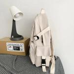 Men's and Women's Large Capacity Casual Schoolbag Universal Nylon Backpack Fashion Computer Backpack Daily Commuting