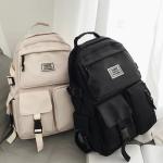 Men's and Women's Large Capacity Casual Schoolbag Universal Nylon Backpack Fashion Computer Backpack Daily Commuting