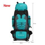 90L Waterproof Hiking Camping Backpack Trekking Bag Rucksack Large Capacity Travel Outdoor Sports Bags Camping Equipment Men