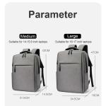 Laptop Backpack 17.3 inch Large Capacity Travelling Backpacks Waterproof Laptop Bag 15.6 17.3 Multi-pockets Men's Backpack