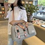 Durable Nylon Travel Duffle Bag, Portable Sports Gym Bag for Overnight Trips Shoulder Duffel Training Bag, Spacious Argyle