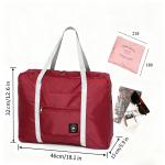 Foldable Travel Duffel Bag for Airlines Carry on Bag for Women and Girls Lightweight Large Capacity Sports Weekend Trip Overnigh