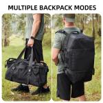 106L 40L Luggage Duffel Bag Camping Backpack Tactical Large Bag Men's Hiking  Mountaineering Trip Utility Gym Weekend Travel Bag