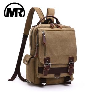 MARKROYAL Fashion Women Backpack Vintage Canvas Shoulder Bag Leisure Vogue Package Duffel Bag Wild School Bags For Teenage Girls