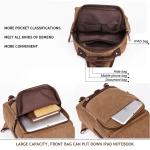 MARKROYAL Fashion Women Backpack Vintage Canvas Shoulder Bag Leisure Vogue Package Duffel Bag Wild School Bags For Teenage Girls