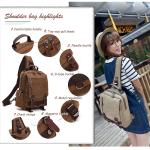 MARKROYAL Fashion Women Backpack Vintage Canvas Shoulder Bag Leisure Vogue Package Duffel Bag Wild School Bags For Teenage Girls