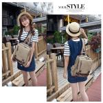 MARKROYAL Fashion Women Backpack Vintage Canvas Shoulder Bag Leisure Vogue Package Duffel Bag Wild School Bags For Teenage Girls