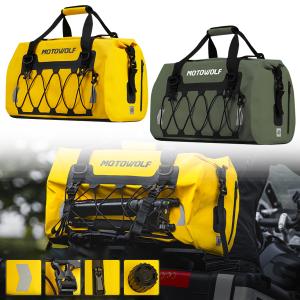 Motorcycle Rear Seat Bag Waterproof Bag 40L 66L 90L Motorbike Dry Duffel Bag for Travel,Motorcycling, Cycling,Hiking,Camping