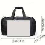 Large Capacity Travel Duffel Bag - Durable Oxford Cloth, Spacious & Stylish Sports Gym Bag Weekend Overnight Bag For University