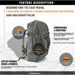 40L 60L 80L Waterproof Travel Bags Large Capacity Luggage Bags Men Duffel Bag Travel Tote Weekend Bag Duffel Bags