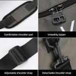 New Large Capacity Unisex Travel Duffel Bag Waterproof Sports Fitness Handbag with Shoe Box Dry Wet Separation Swimming Bags