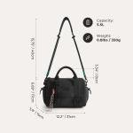 BAGSMART Boston Bag for Women Mini Duffel Shoulder Crossbody Bag Waterproof with Wet Pocket Gym Travel Daily Beach Weekender