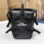 ADV Motorcycle Crash Bar Bag 8L*2pcs Bumper Duffel Side Bags with Shoulder Strap Luggage Dry Tool Carry PVC Travel Hiking