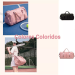 Men's gym bag with shoe compartment and wet bag, women's airplane travel duffel bag, sports fitness tote bag for swimming yoga