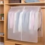 Semi‑Transparent Clothes Dust Cover - Hanging Garment Bag for Closet Storage of Coats & Suits