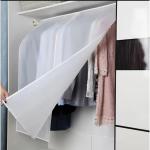 Semi‑Transparent Clothes Dust Cover - Hanging Garment Bag for Closet Storage of Coats & Suits
