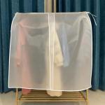 Semi‑Transparent Clothes Dust Cover - Hanging Garment Bag for Closet Storage of Coats & Suits