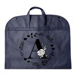 Dustproof Clothes Covers Waterproof Cover Coat Suit Organizer Protector Blue Hanging Garment Bags Garland Letter Pattern Serie