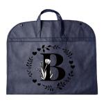 Dustproof Clothes Covers Waterproof Cover Coat Suit Organizer Protector Blue Hanging Garment Bags Garland Letter Pattern Serie