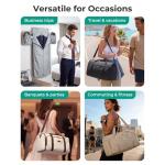 Garment Bag Duffle Bag for Travel Convertible 2 in 1 Suit Bag for Hanging Clothes Carry on Travel Bag with Shoes BagShoulder St