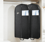 43"Garment Bags for Hanging Clothes & Travel,Gusseted Hanging Suit Bags  for Men Clothes Travel with 2 Handles for Tuxedos, Coat