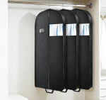 43"Garment Bags for Hanging Clothes & Travel,Gusseted Hanging Suit Bags  for Men Clothes Travel with 2 Handles for Tuxedos, Coat