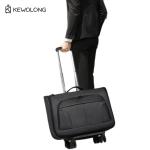 Clothing Bag Carrier Garment Bag with Trolley System Hanging Fold Design Durable Travel Suitcase for Business Trips