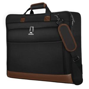 Suit Garment Bag for Travel Large Garment Bags for Hanging Clothes Travel Foldable Suit Carrier with Shoulder Strap For Busines