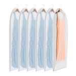 Clear Garment Bags for Hanging Clothes48in Dress Clothing Suit Bags Coat for Sweater Closet Storage Dress Hanging Garment Trans
