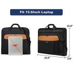 Garment Bag Travel Suit Bag Large 40-Inch Carry on Bag Up to 3 Suits2 in 1 Hanging Luggage Bags Fits 15.6Inch Laptop