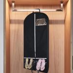 Garment Bag Suit Bag for Men Foldable Business Garment Cover Hanging Clothes Bag for Wardrobe Tuxedos Dresses Uniform
