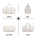 Convertible Carry on Garment Bag for Women Garment Bags for Travel with Shoe Pouch 2 in 1 Hanging Suitcase Suit Bag for Women T