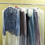 Clear Plastic Garment Bag - Dress Bags for Gowns and Dry Cleaner Covers - Hanging Clothes Organizer and Clothes Storage - 21 x