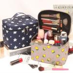 Waterproof Portable Women Makeup Bag High Capacity Toiletries Organizer Storage Cosmetic Cases Zipper Wash Beauty Pouch Travel