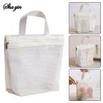 Mesh Makeup Toiletry Storage Bags Handbags Portable Travel Washing Body Shower Tools Organizer Hanging Cosmetic Organizer Pouch