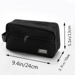 Men's Business Toiletry Bag, Travel Makeup Organizer, Large Capacity Storage Pouch, Durable Fashion Design, Ideal for Daily Use