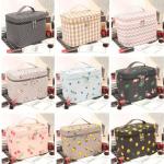 Waterproof Portable Women Makeup Bag High Capacity Toiletries Organizer Storage Cosmetic Cases Zipper Wash Beauty Pouch Travel