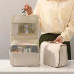 High Quality Travel Makeup Bag Waterproof Toiletries Organizer  Women Neceser Bathroom Hook Wash Pouch Hook Makeup Storage Bag