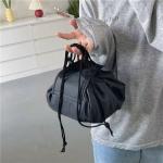 Homefish Women Drawstring Cosmetic Bag Travel Storage Makeup Bag Organizer Female Pouch Portable Waterproof Toiletry Beauty Case