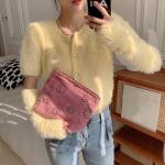 Makeup Bag Travel Toiletry Bag Cute Makeup Brushes Bag Cosmetic Bags for Women Zipper Makeup Bags for Purse