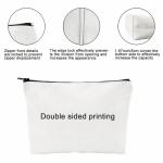 Custom Name Vintage Cute Girl Pattern Makeup Bag Handbag Toiletry Bag Pencil Case Holiday Gift Cosmetic Bag