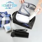 HOMEFISH Outdoor Business Trip Men's Portable Travel Toiletry Bag Set, Large-Capacity Cosmetic Bag, Organizer Bag, Bath Bag