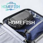HOMEFISH Outdoor Business Trip Men's Portable Travel Toiletry Bag Set, Large-Capacity Cosmetic Bag, Organizer Bag, Bath Bag