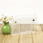 4-Layer PVC Transparent Makeup Bag, Travel Toiletry Organizer & Multi-Purpose Pencil Case for Students